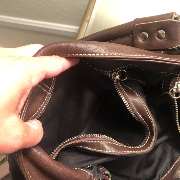 Brown leather Luis Esteve handbag - Picture 11 of 15